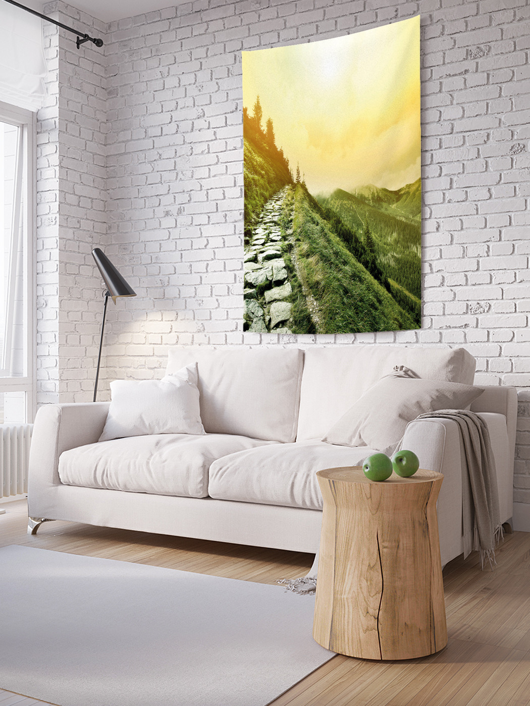 

Вертикальное фотопанно на стену JoyArty Тропинка для смелых 150x200 см, Тропинка для смелых
