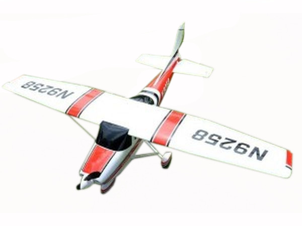 фото Радиоуправляемый самолет top rc cessna 182 500 class красная 1410мм kit toprc