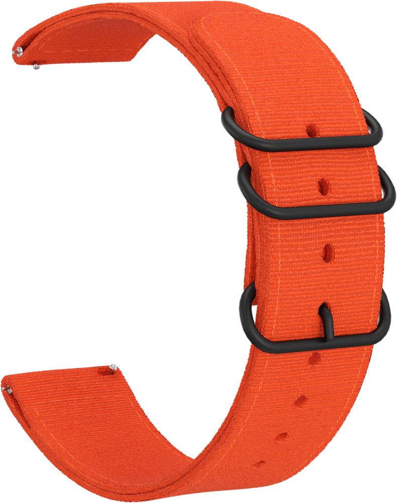 

Ремешок тканевый GSMIN Dim 22 для Amazfit Stratos (Оранжевый)