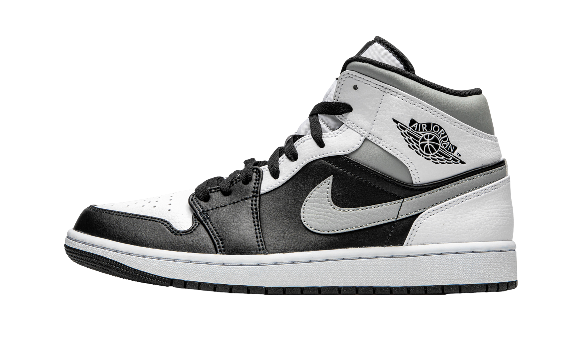 

Кеды мужские Jordan AIR JORDAN 1 MID серые 8.5 US, Серый, AIR JORDAN 1 MID