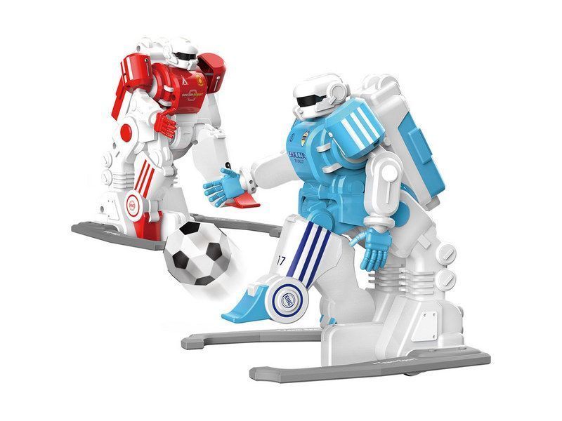 фото Радиоуправляемые роботы-футболисты crazon cr-1902b 2 робота 2.4g li-ion