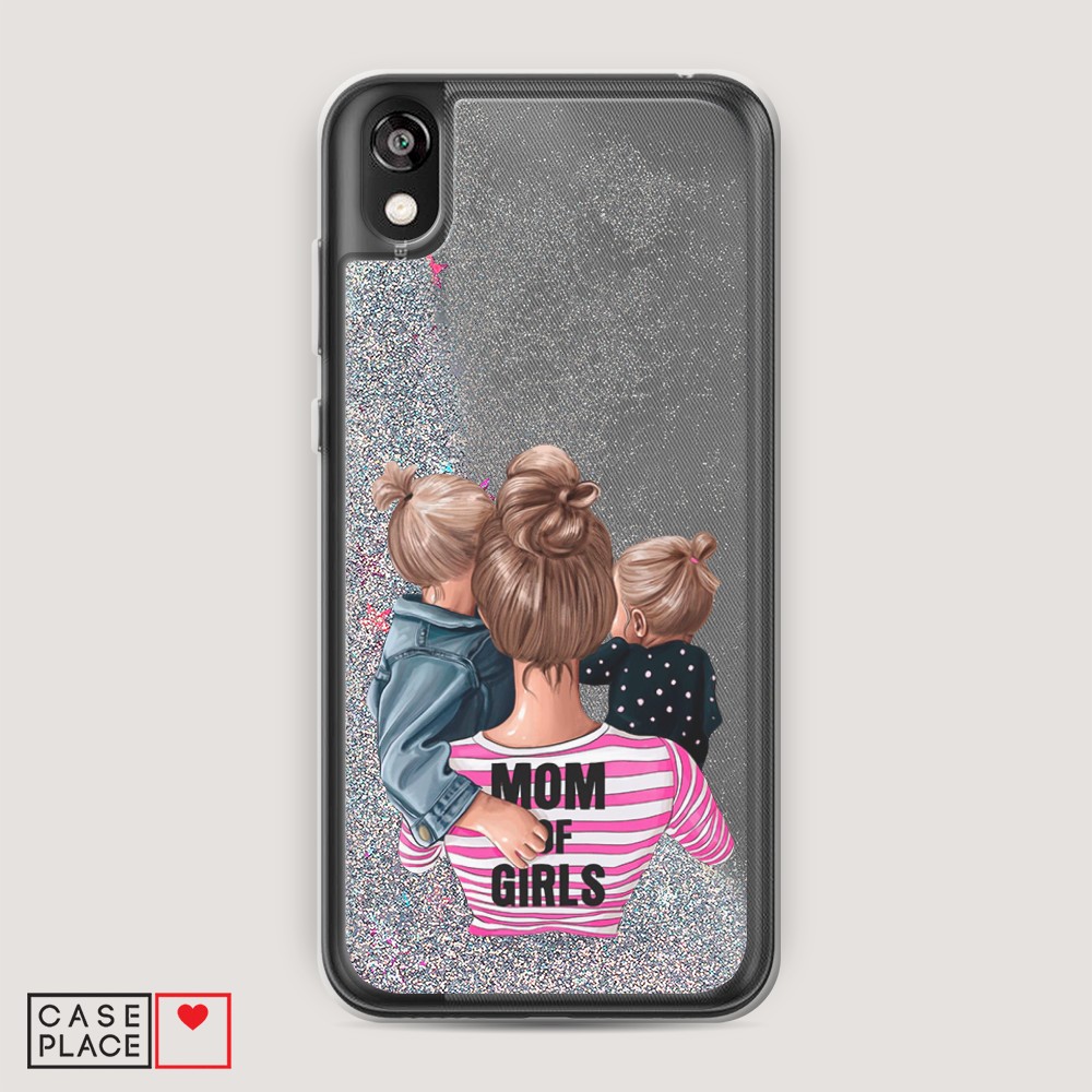 

Чехол Awog на Huawei Y5 2019/Honor 8S/8S Prime "Mom of Girls", Разноцветный, 6103991-1