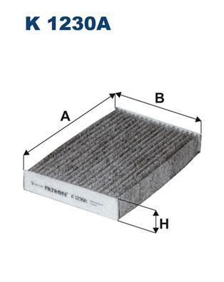 

Фильтр Салона Угольный K1230a Nsii0015242504 Filtron арт. K1230A