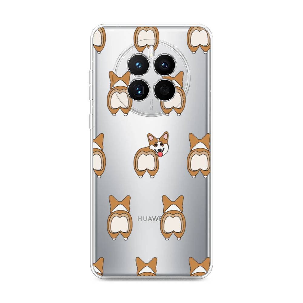 

Чехол Awog на Huawei Mate 50 "Милый корги фон", Белый;бежевый;коричневый, 6109850-2