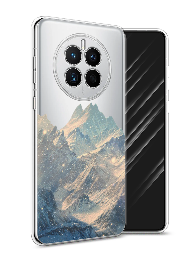 

Чехол Awog на Huawei Mate 50 "Горы арт 2", Серый, 6109850-10