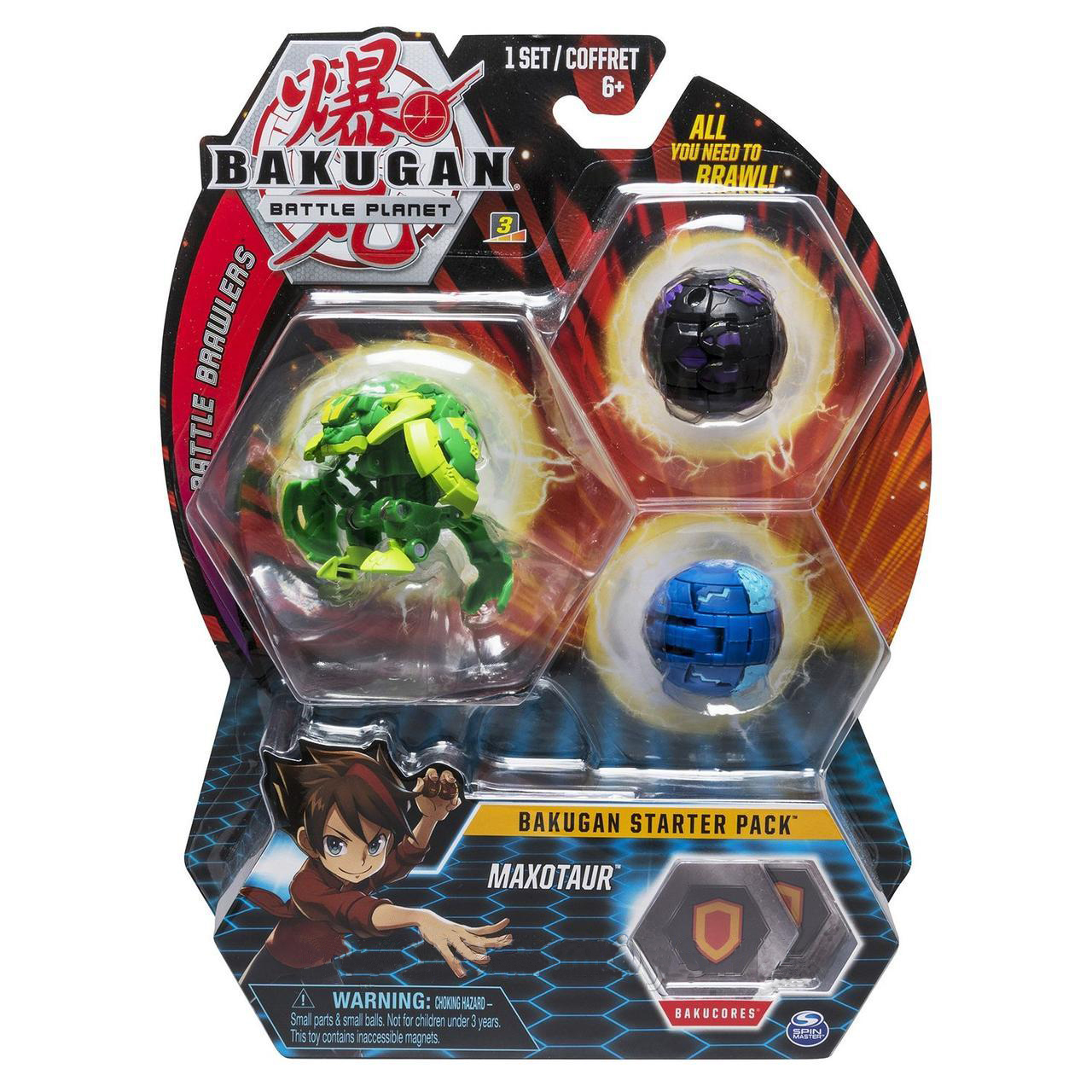 

Бакуган Bakugan Стартовый набор №3 Maxotaur, Бакуган Стартовый набор - №3 Maxotaur