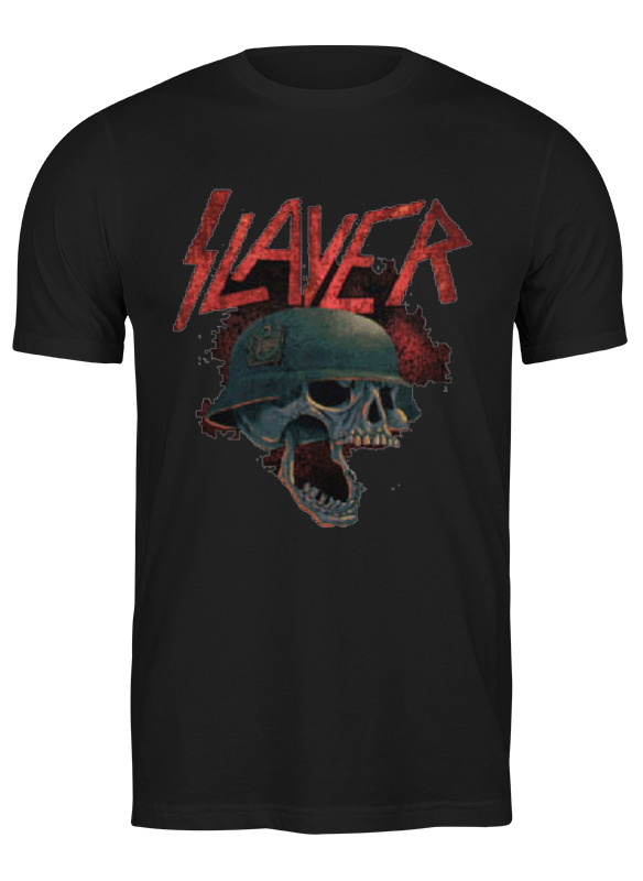 

Футболка мужская Printio Slayer черная M, Черный, Slayer