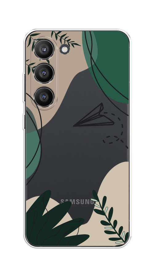 

Чехол на Samsung Galaxy S23 5G "Secret Garden", Зеленый;бежевый;черный, 2107350-1