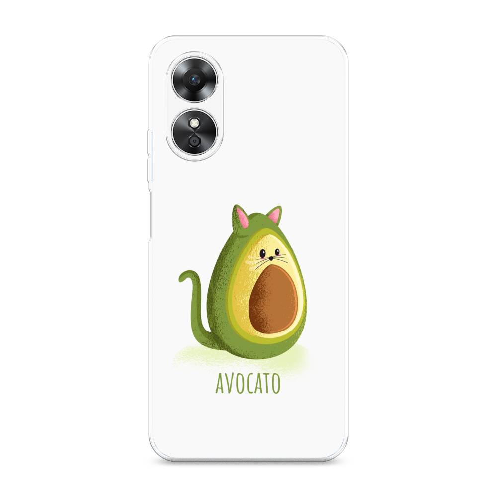 

Чехол Awog на Oppo A17 "Avocato", Белый;зеленый;коричневый, 2512050-10