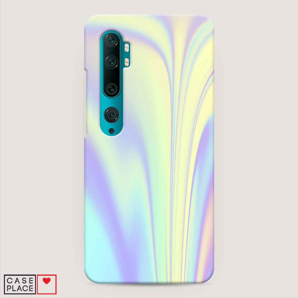 

Пластиковый чехол "Фиолетовая голограмма" на Xiaomi Mi Note 10