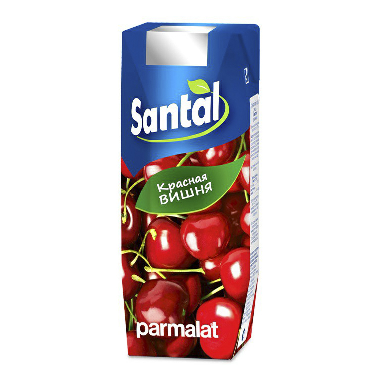 

Напиток сокосодержащий Santal красная вишня 250 мл