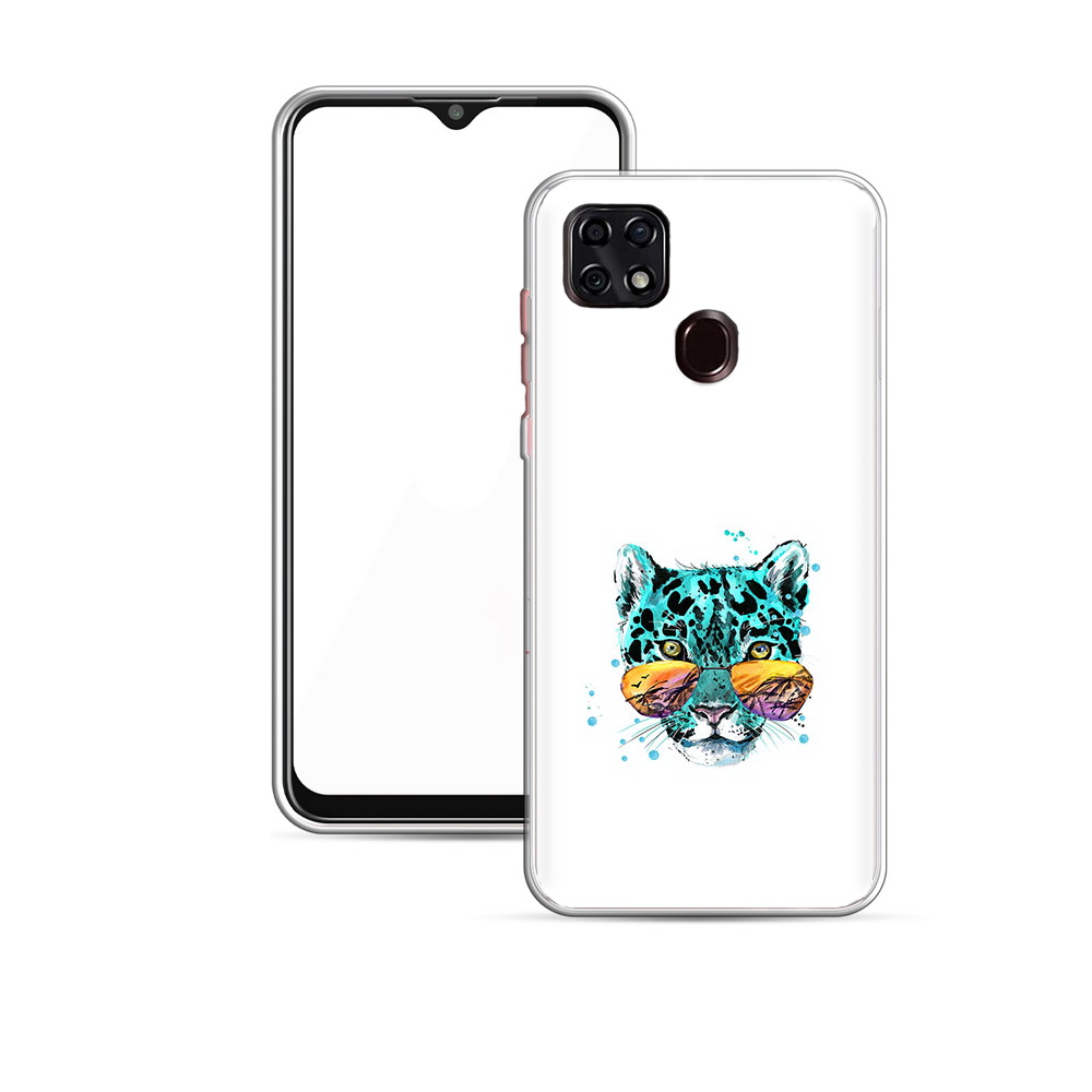 

Чехол MyPads Tocco для ZTE V2020 голубой лео (PT226946.457.294), Прозрачный, Tocco