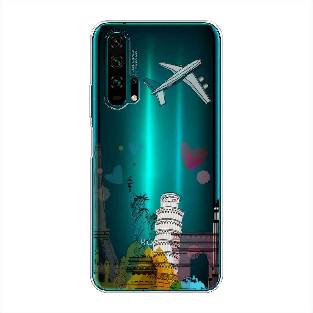 

Чехол Awog на Honor 20 Pro "Самолет путешествий", Разноцветный, 69350-10