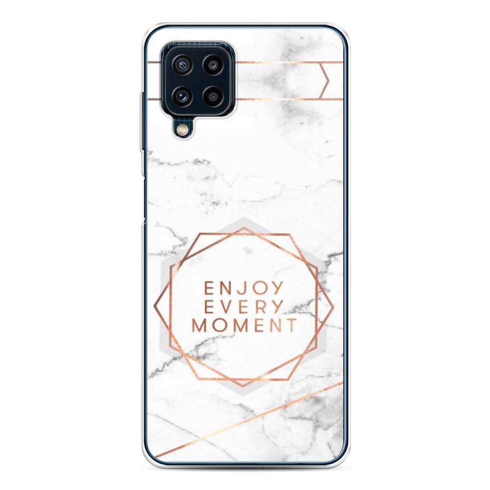 

Чехол Awog на Samsung Galaxy M32 / Самсунг M32 "Enjoy every moment мрамор", Разноцветный, 2103550-7