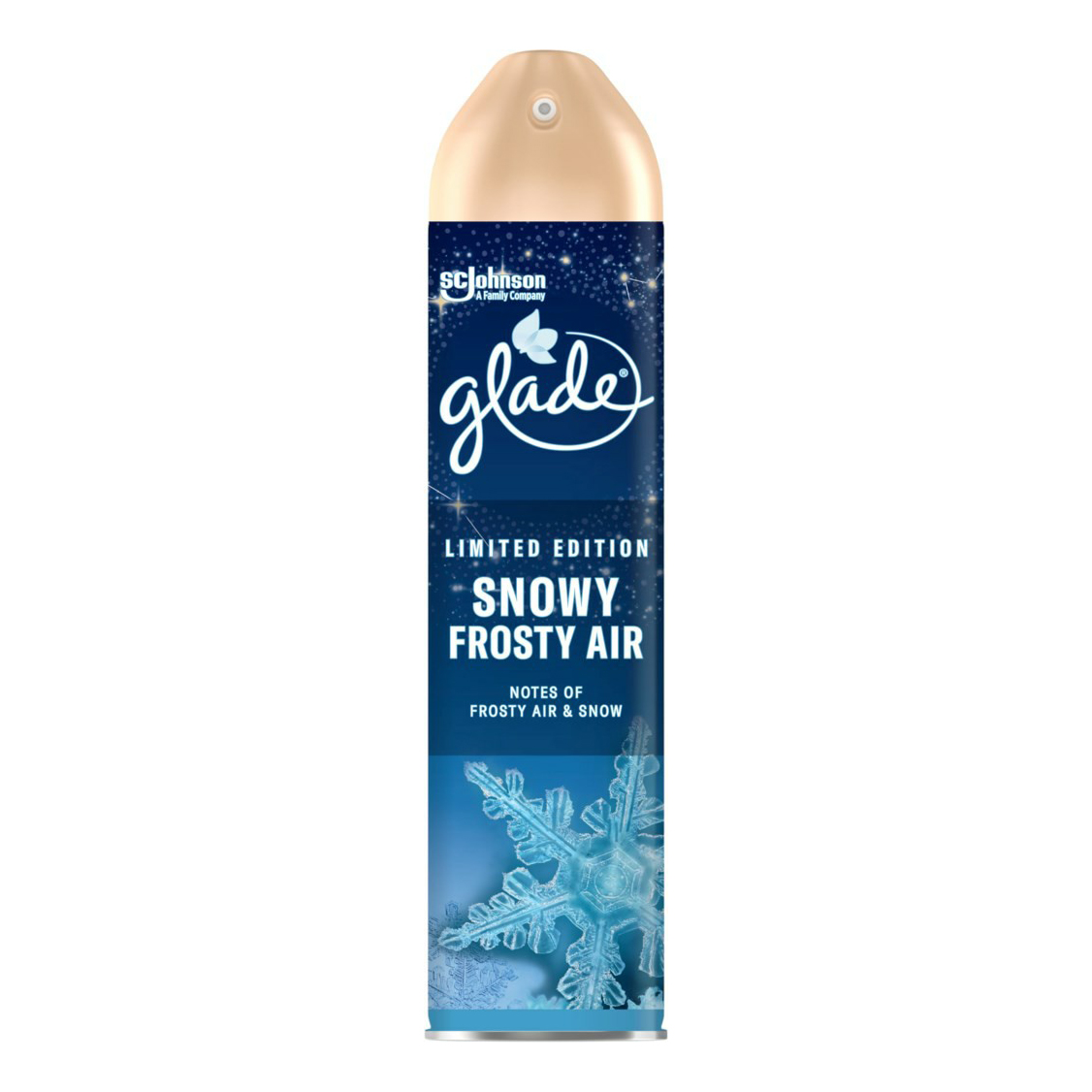 

Освежитель воздуха Glade Snowy Frosty Air аэрозоль для дома снежный морозный воздух