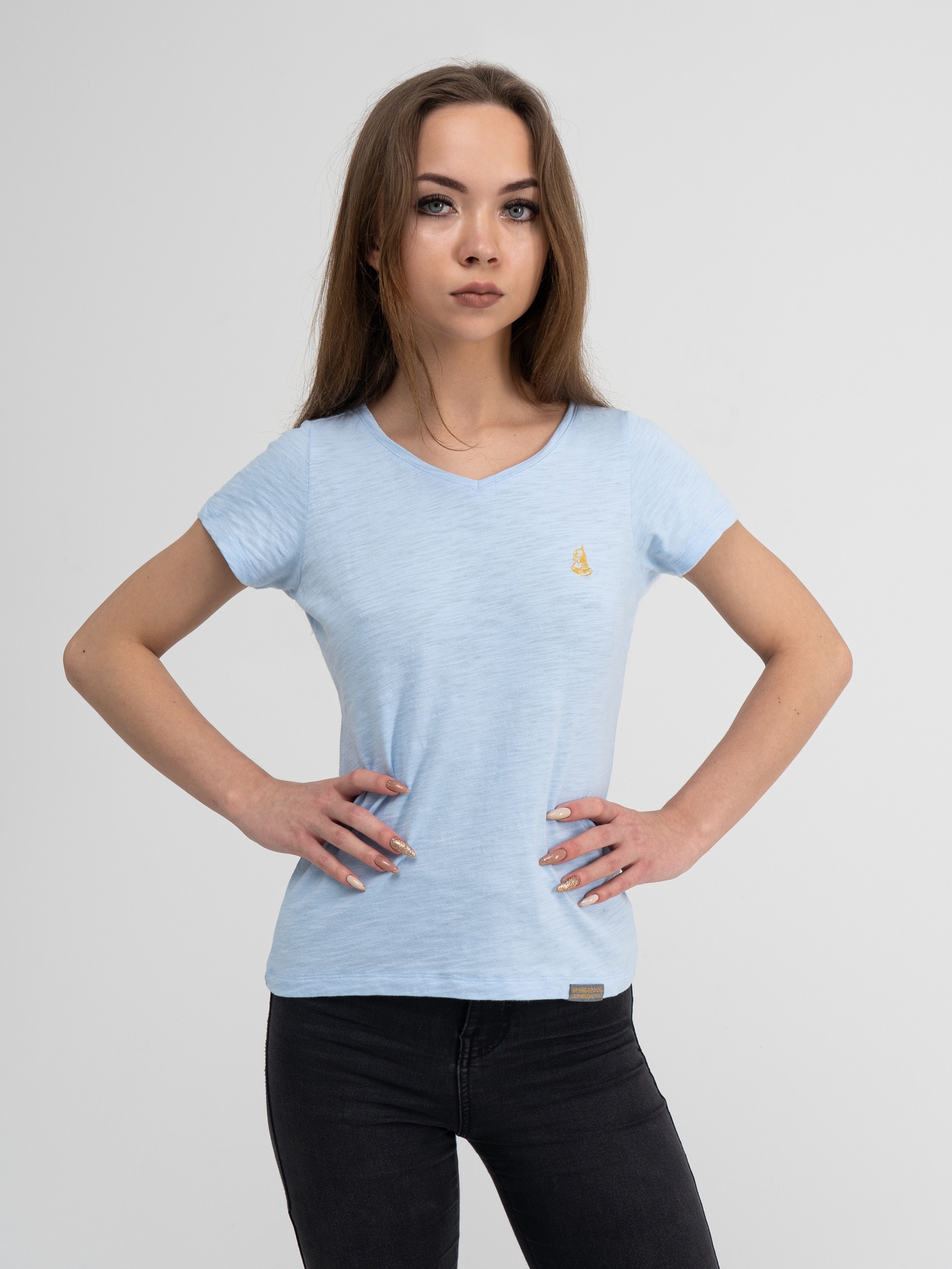 Футболка женская Великоросс FW голубая 50-52 2439₽