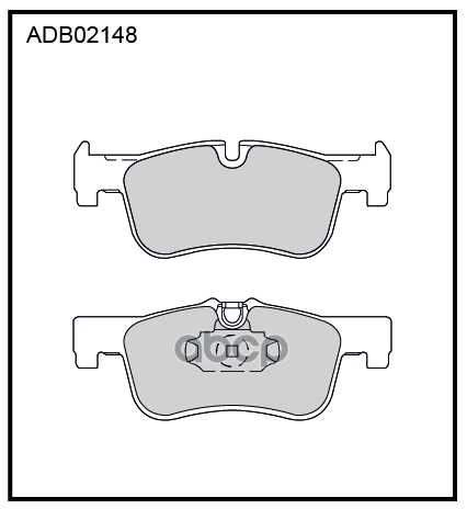 

Тормозные колодки ALLIED NIPPON передние ADB02148