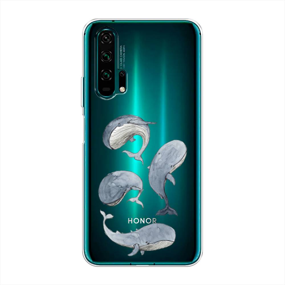 фото Чехол awog "киты" для honor 20 pro