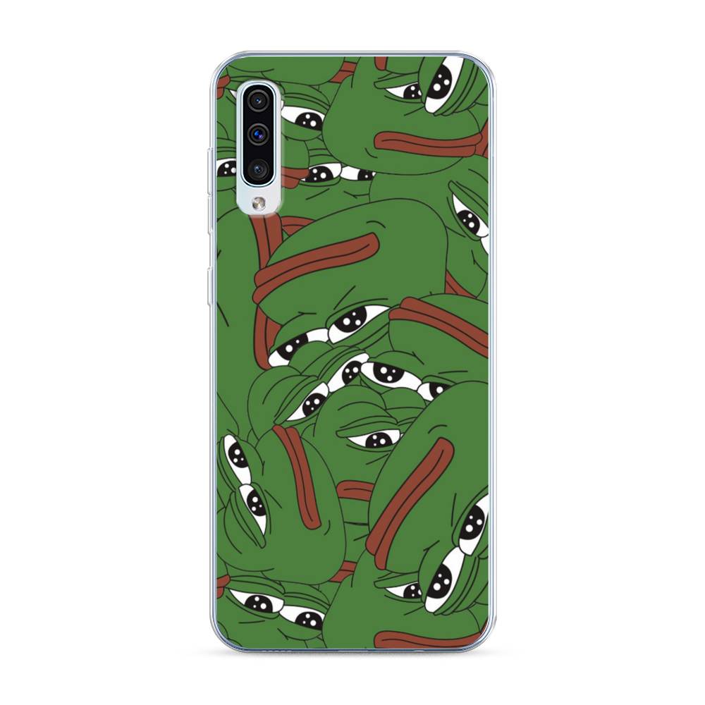

Чехол Awog на Samsung Galaxy A30s/A50 "Печальный frog", Разноцветный, 28850-9