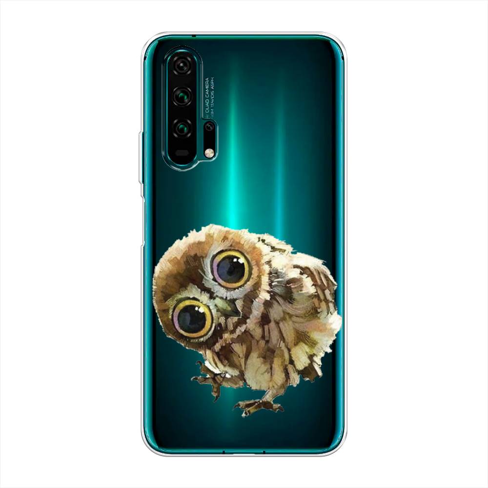 

Чехол Awog на Honor 20 Pro "Любопытный совенок", Разноцветный, 69350-1