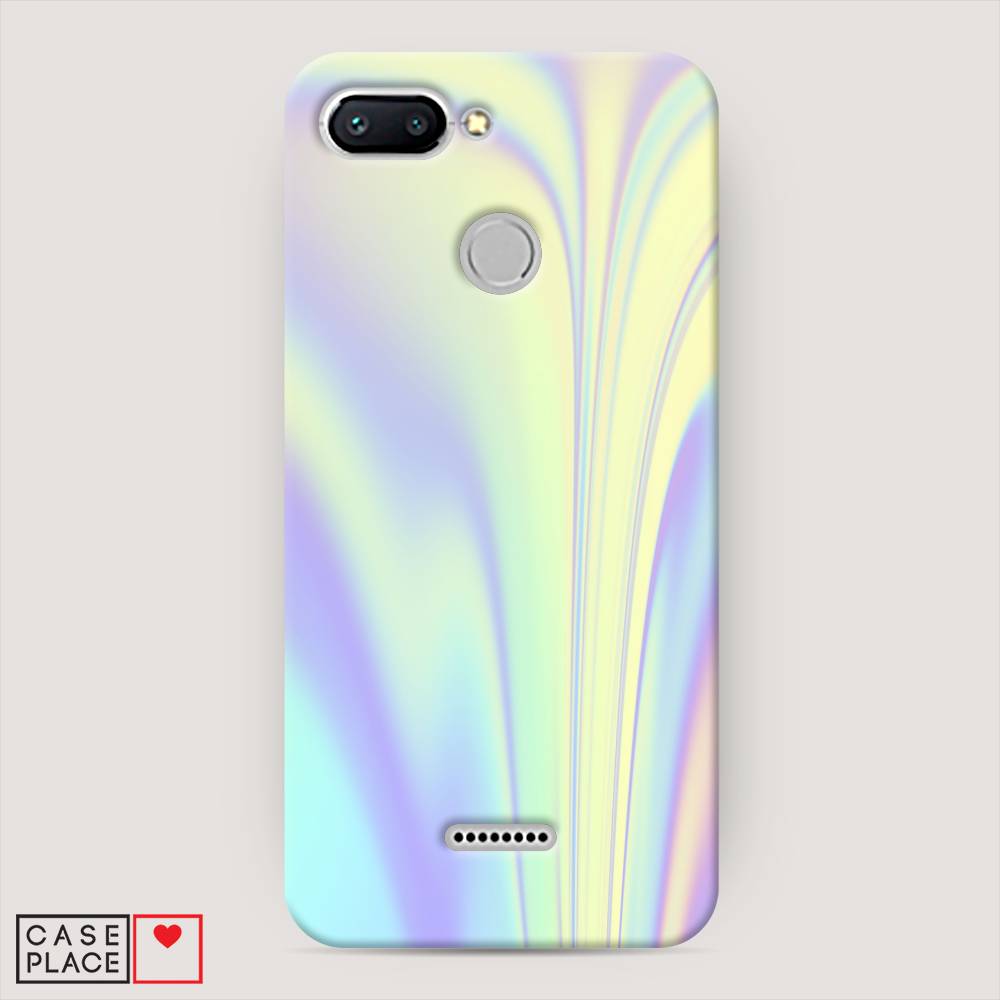 

Пластиковый чехол "Фиолетовая голограмма" на Xiaomi Redmi 6