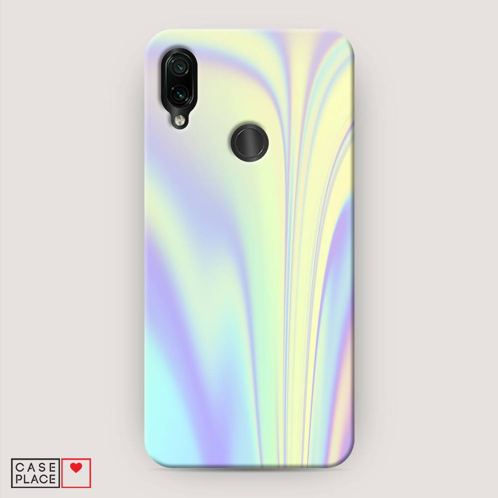 

Пластиковый чехол "Фиолетовая голограмма" на Xiaomi Redmi 7