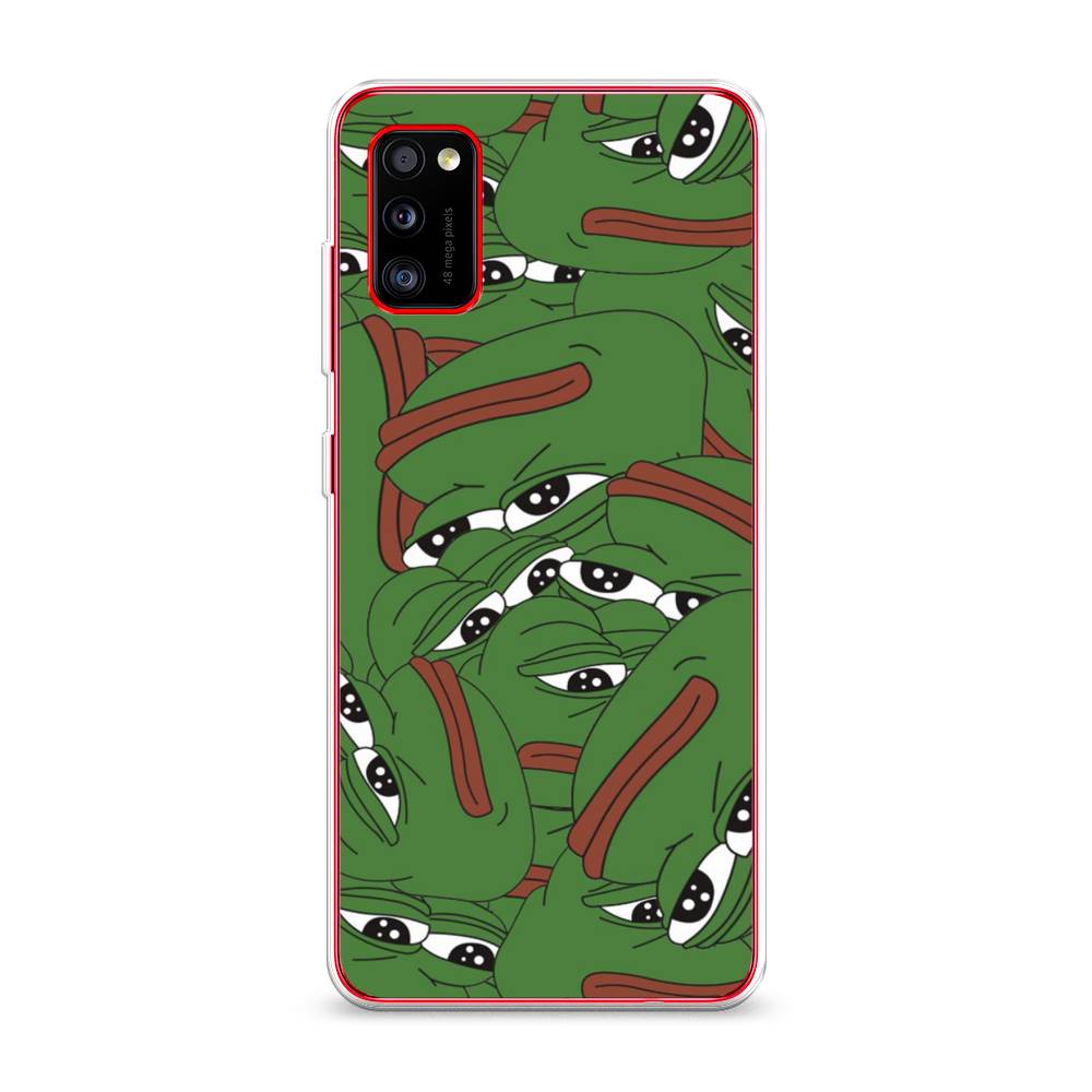 

Чехол Awog на Samsung Galaxy A41 / Самсунг A41 "Печальный frog", Разноцветный, 2100450-9