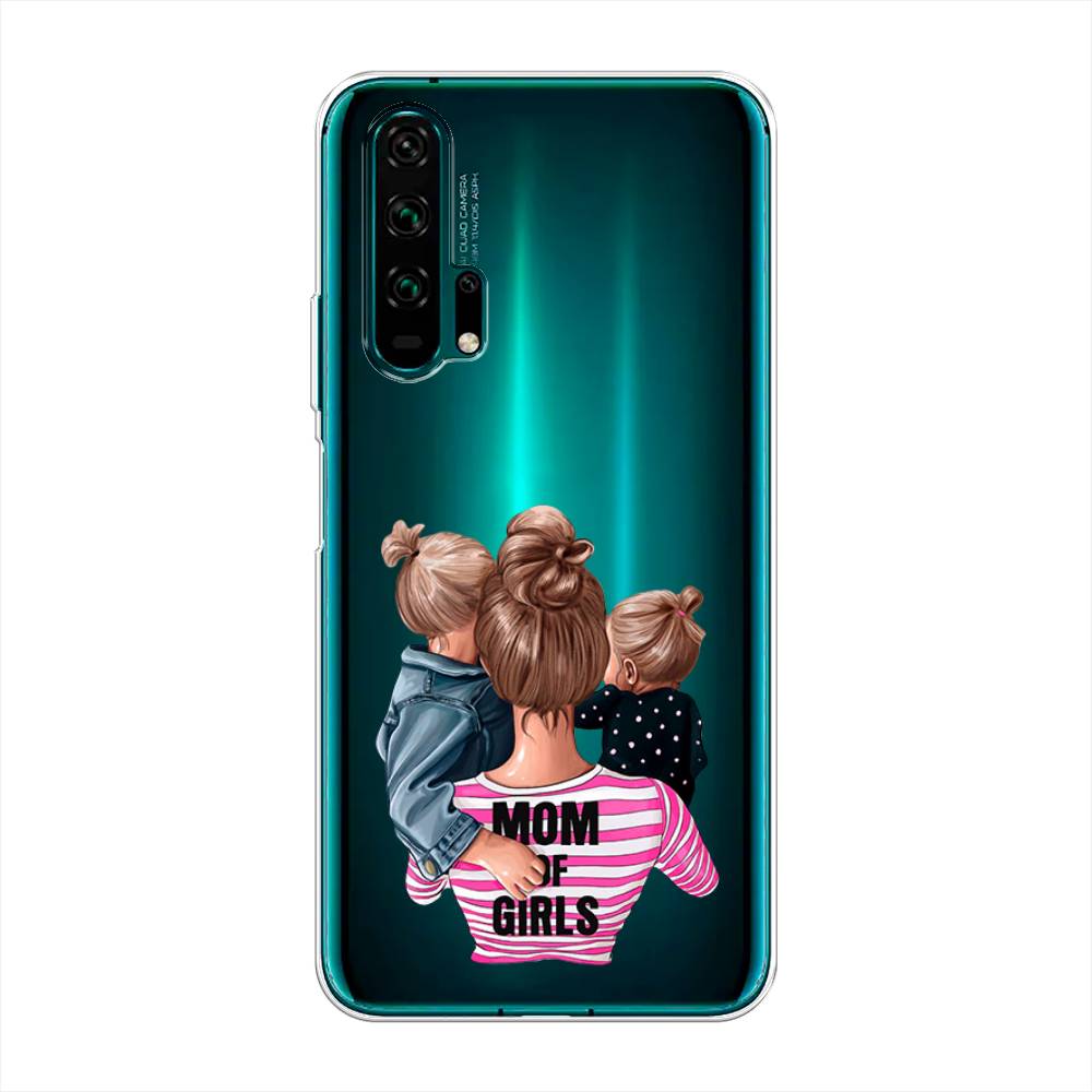 

Чехол Awog на Honor 20 Pro "Mom of Girls", Разноцветный, 69350-6