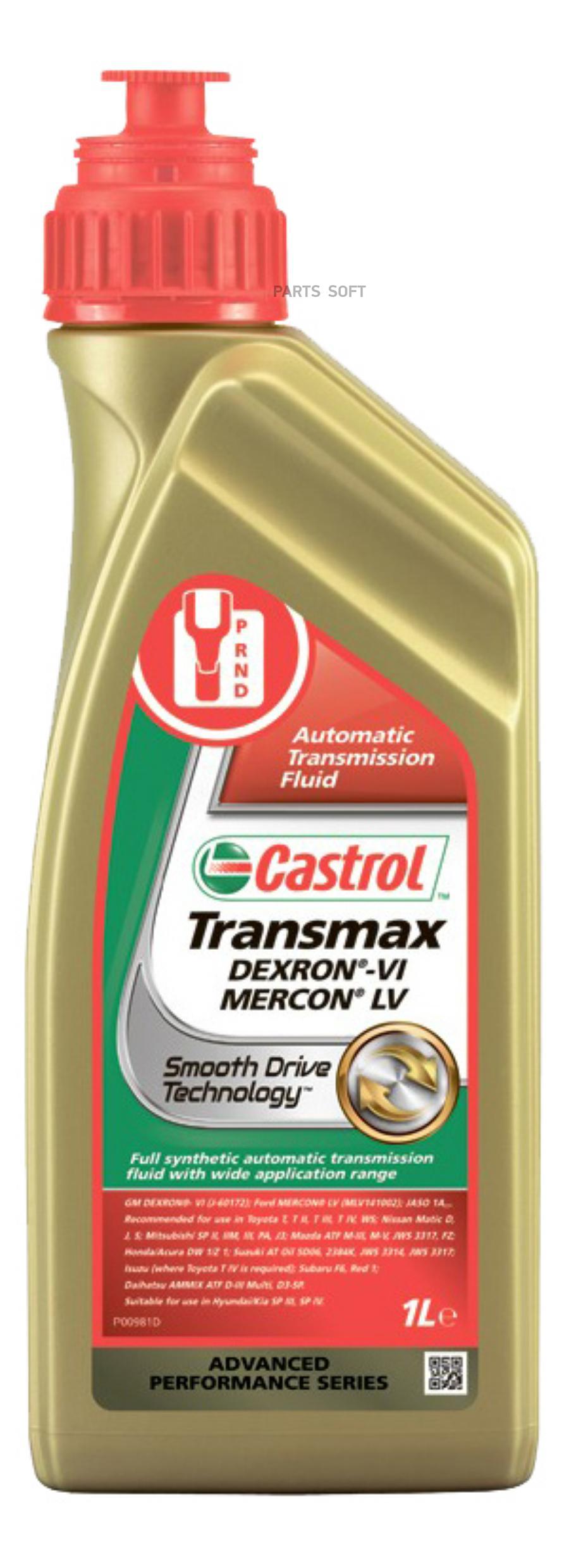 

Трансмиссионное масло Castrol 156CAA