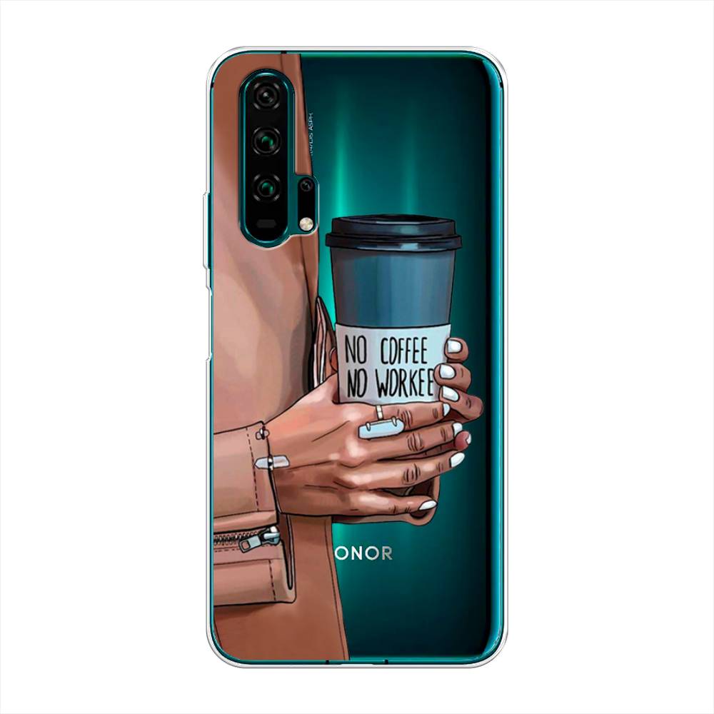 

Чехол Awog на Honor 20 Pro "No coffee", Разноцветный, 69350-7