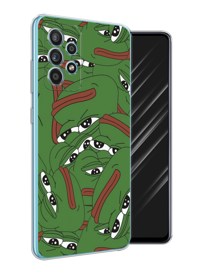 

Чехол Awog на Samsung Galaxy A52 / Самсунг A52 "Печальный frog", Разноцветный, 2102450-9