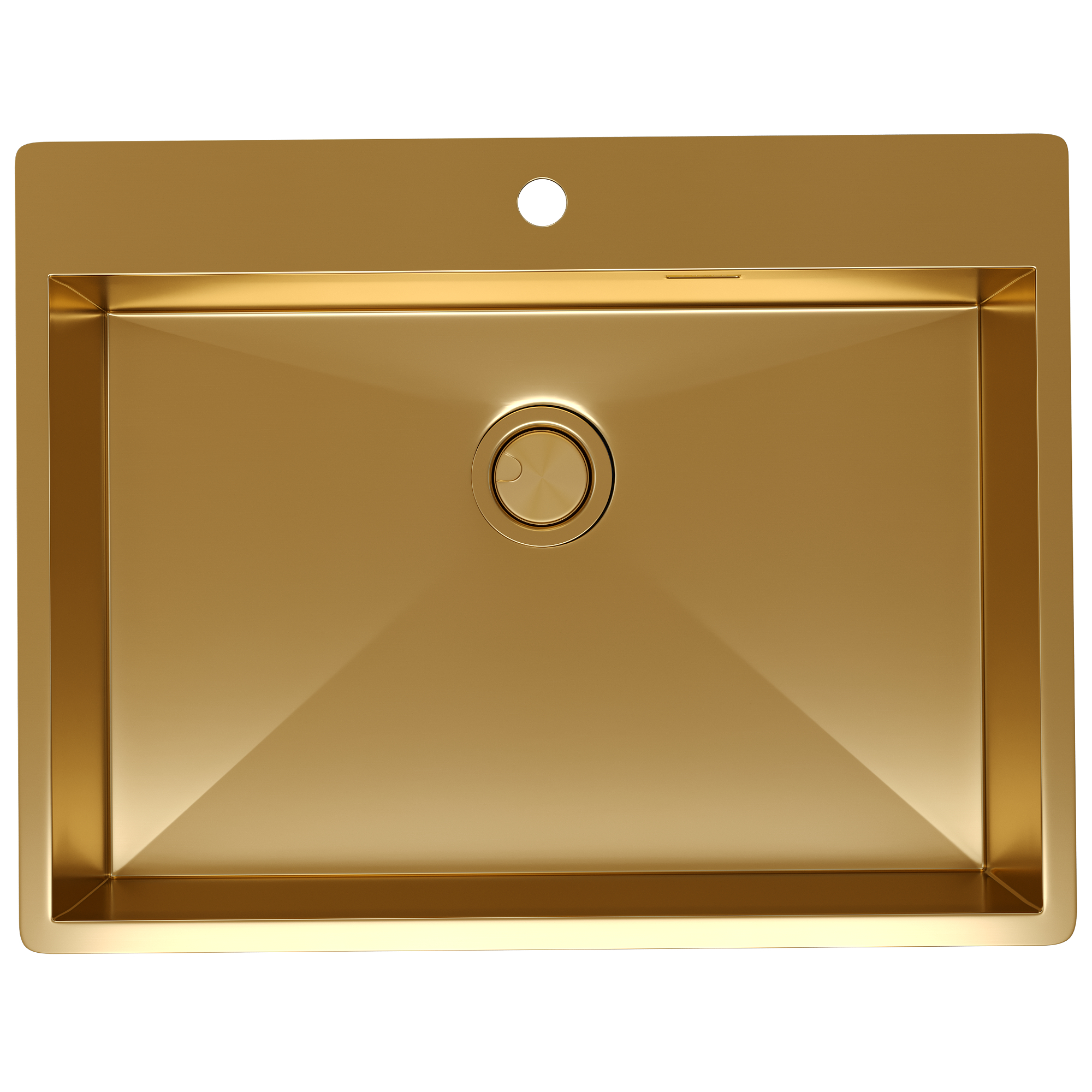 Мойка для кухни Reflexion Iseo RX2265GD брашированное золото 30000₽