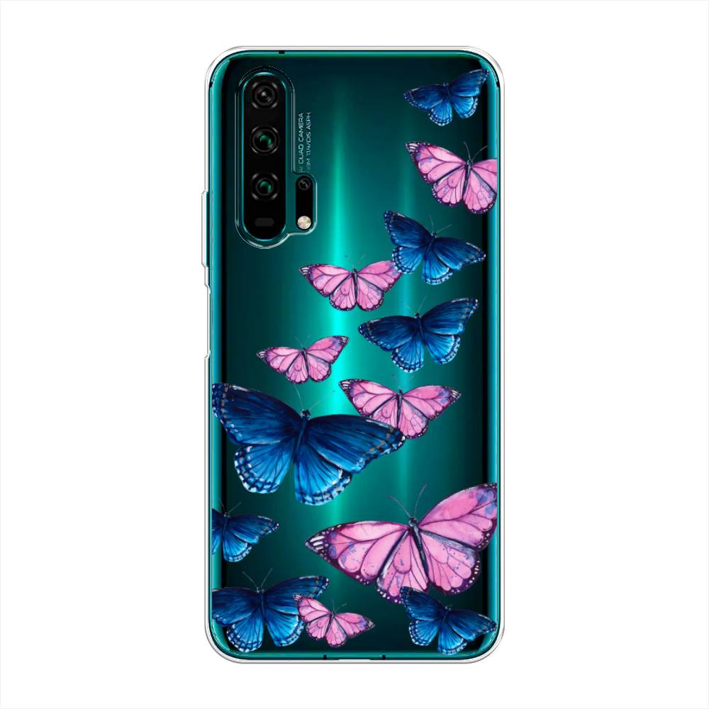 фото Чехол awog "полет бабочек" для honor 20 pro