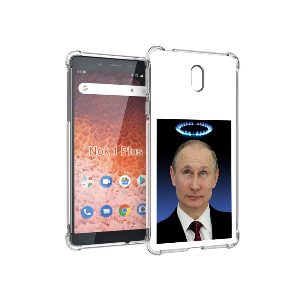 

Чехол MyPads Tocco для Nokia 1 Plus святой газ (PT129147.112.594), Прозрачный, Tocco