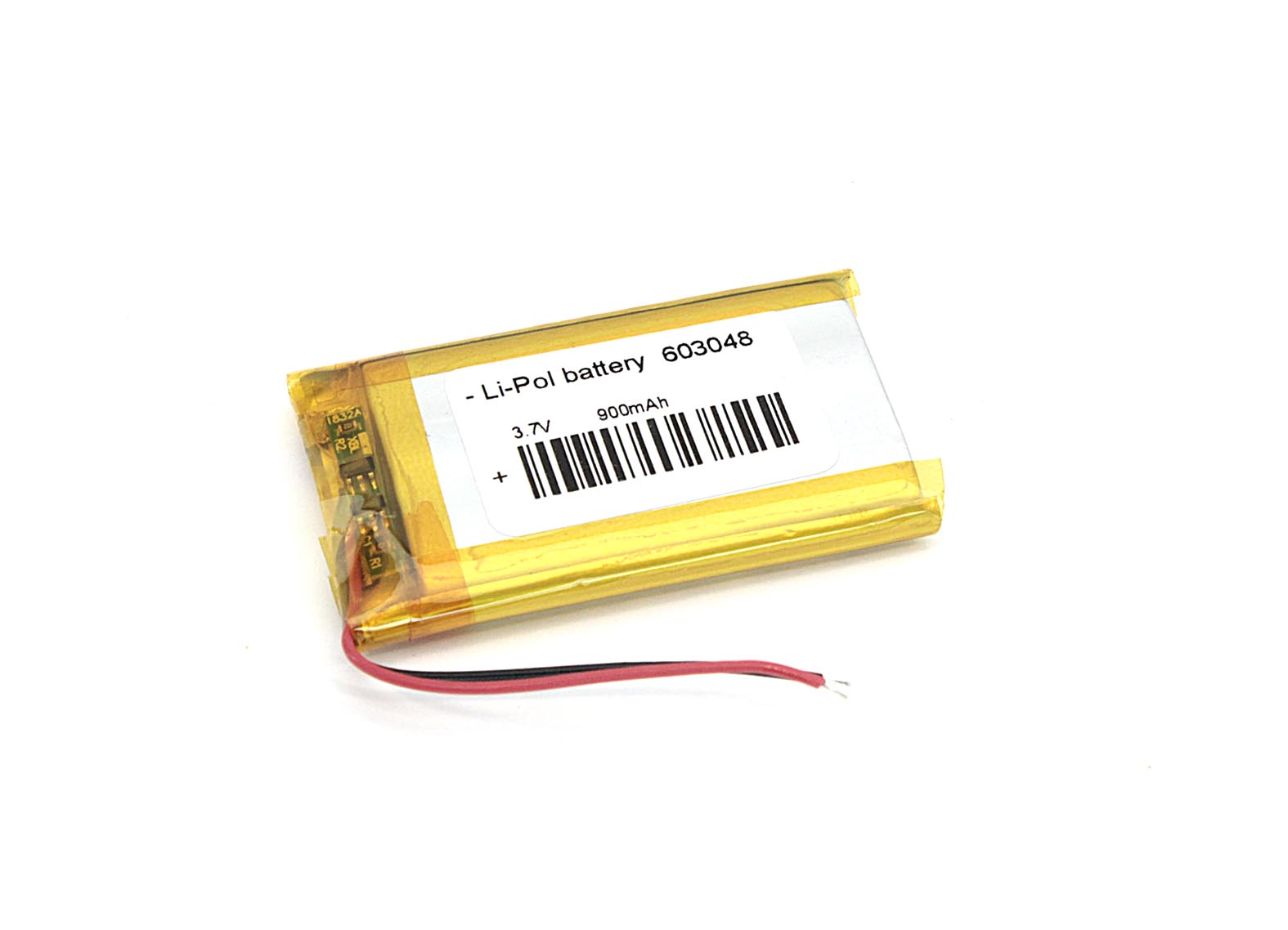 Аккумулятор Li-Pol (батарея) 6*30*48мм 2pin 3.7V/900mAh