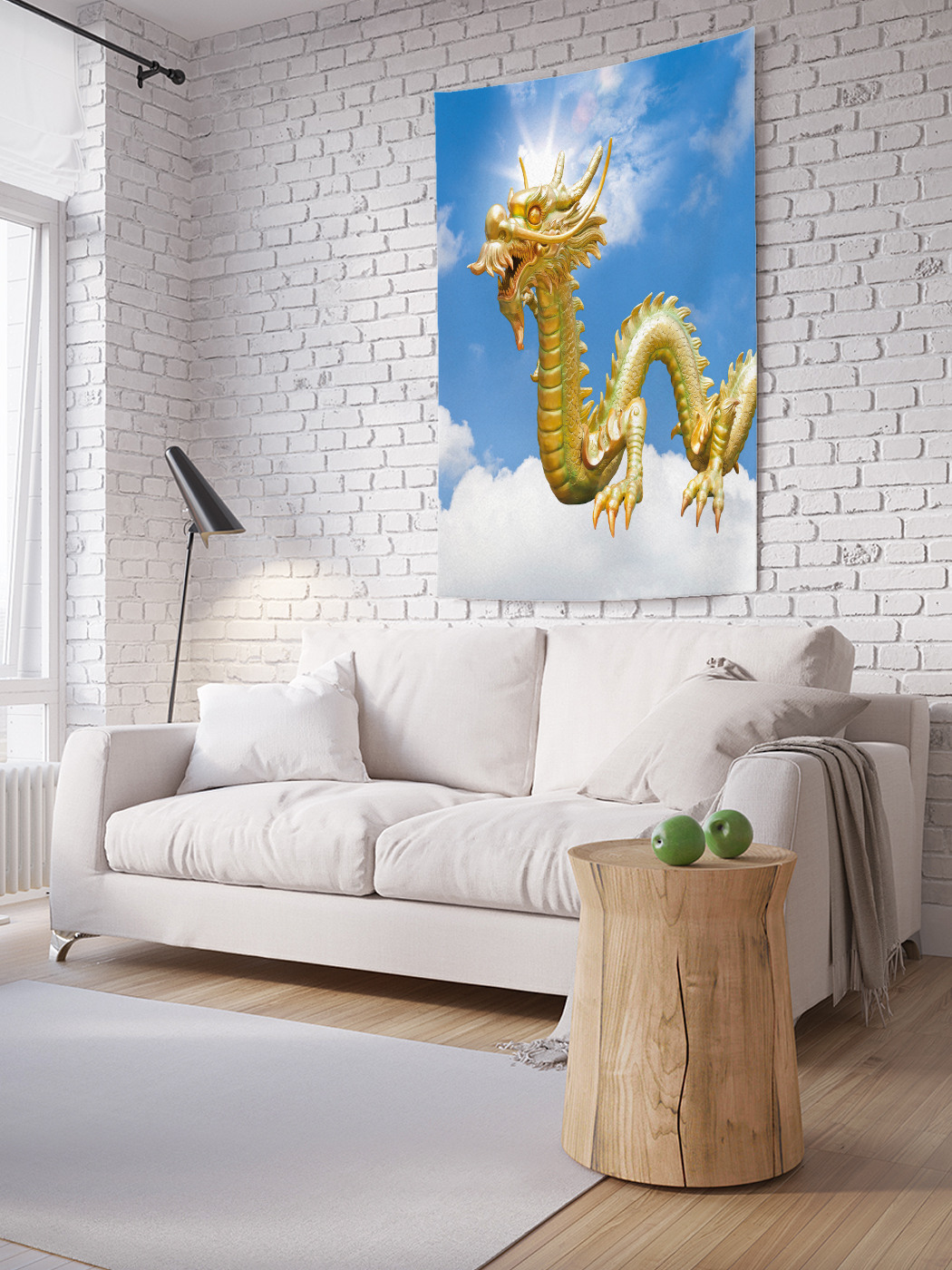 

Вертикальное фотопанно на стену JoyArty Священный дракон 150x200 см, Священный дракон