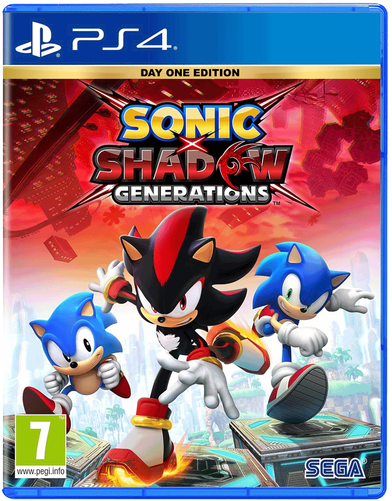 Игра Sonic x Shadow Generations Day One Edition (PlayStation 4, русские субтитры)