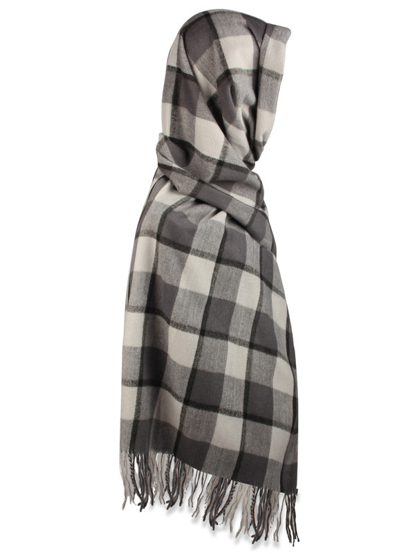 

Палантин женский Pretty Mania ZW892 серый, 180х65 см, ZW892