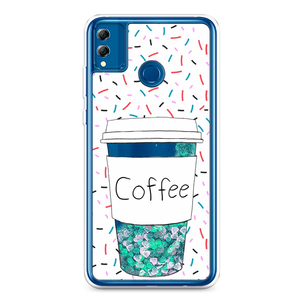 

Чехол Awog "Coffee прозрачный стакан" на Honor 8X, 66795-1