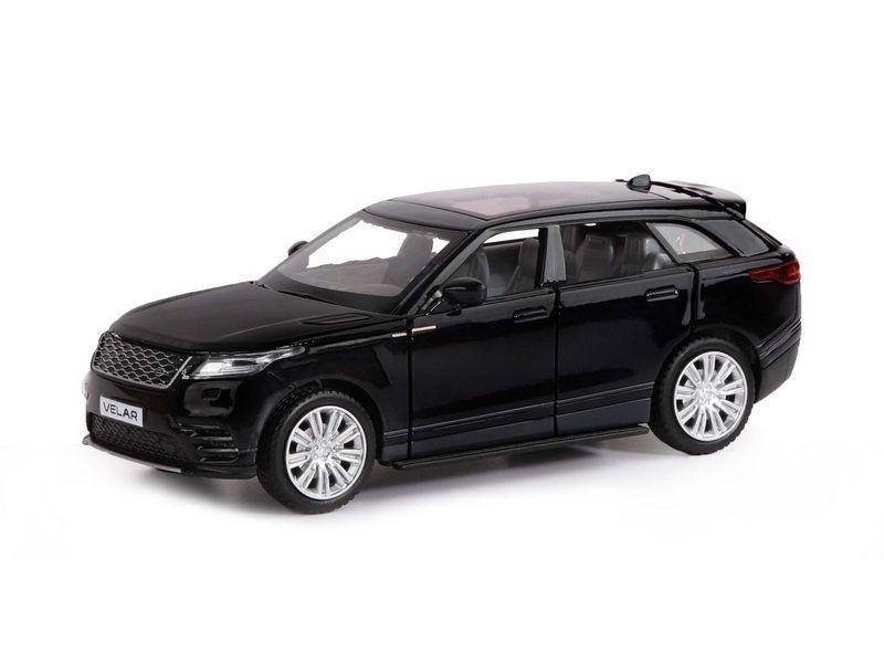 

Машина АВТОПАНОРАМА Range Rover Velar, черный, 1/32