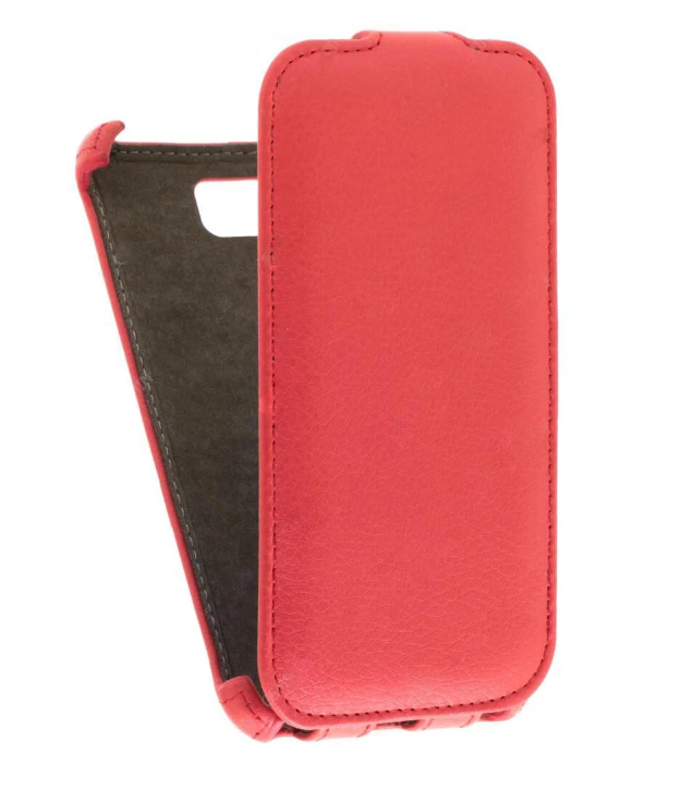 

Кожаный чехол для Samsung Ativ S i8750 Redberry Stylish Leather Case Красный