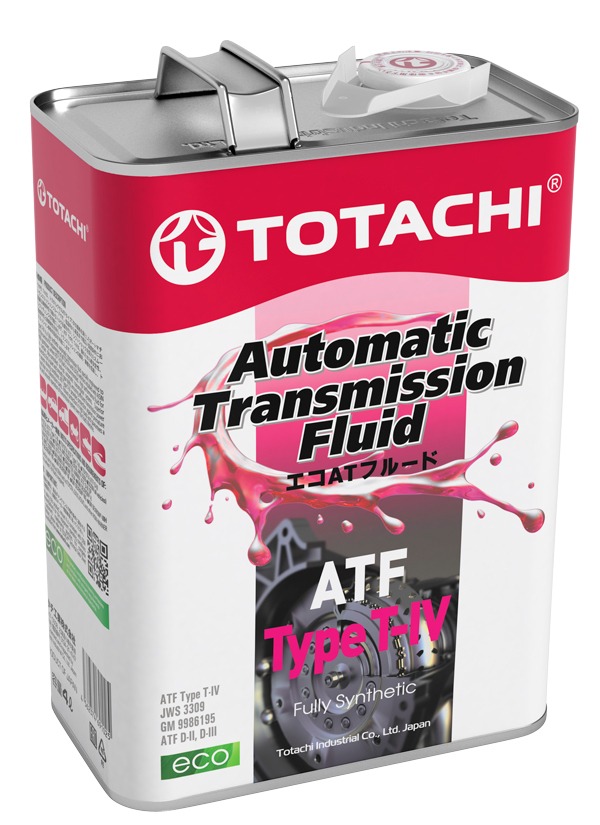 фото Масло трансмиссионное totachi atf type t-iv 4л totachi^20204 totachi арт. 20204