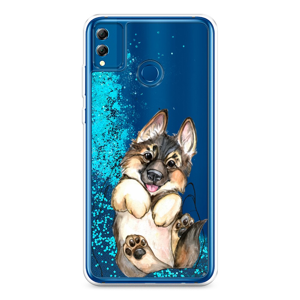 

Чехол Awog на Honor 8X "Овчарка в ладошках", Разноцветный, 66793-1
