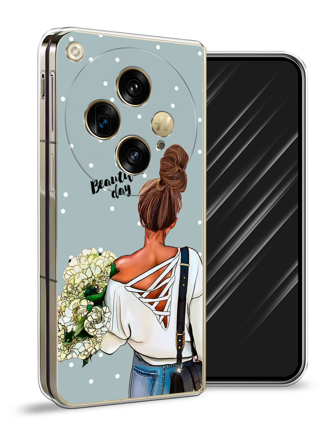 

Чехол Awog на Oppo Find N3 "Beautiful day", Голубой;коричневый;бежевый, 2515550-1