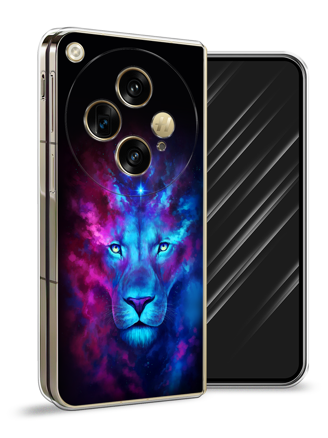 

Чехол Awog на Oppo Find N3 "Космический лев", Голубой, 2515550-1