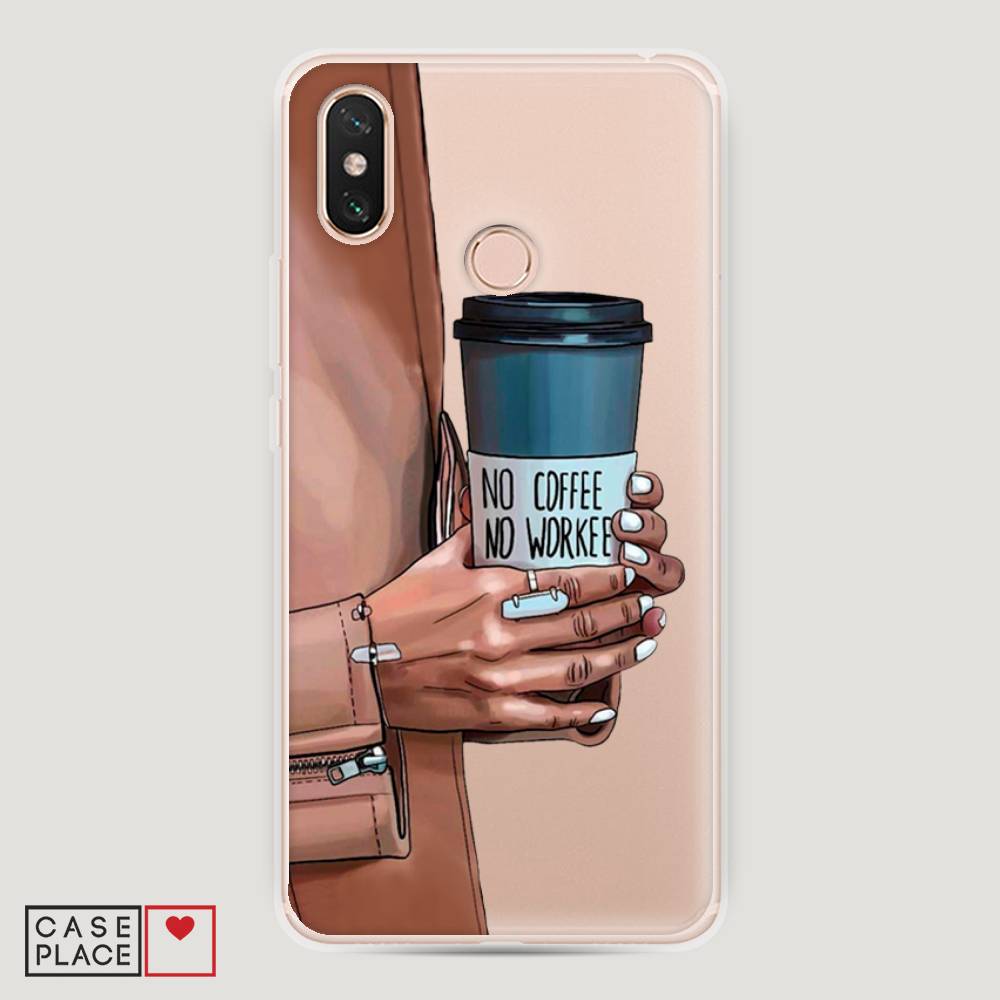 

Пластиковый чехол "No coffee" на Xiaomi Mi Max 3