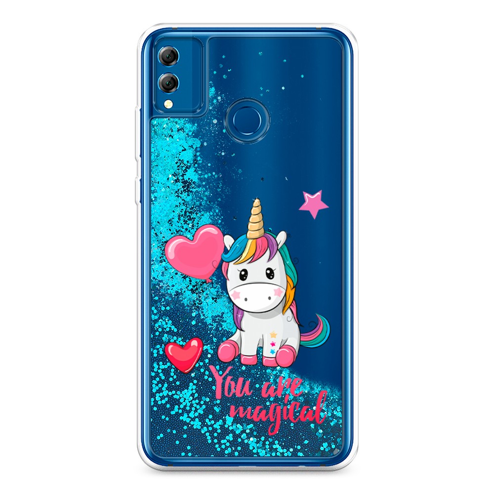 

Чехол Awog на Honor 8X "Волшебная единорожка", Разноцветный, 66793-1