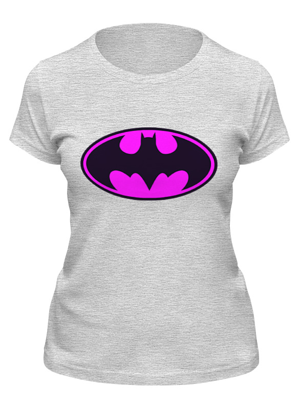 

Футболка женская Printio Бэтмен (batman) серая M, Серый, Бэтмен (batman)