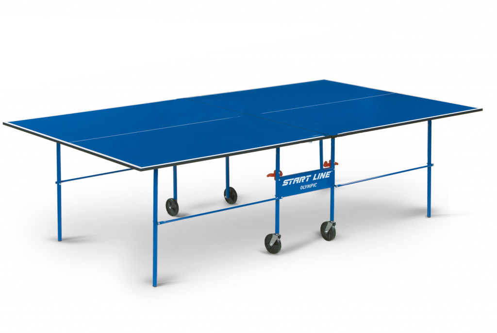 Теннисный стол Start Line Olympic синий без сетки