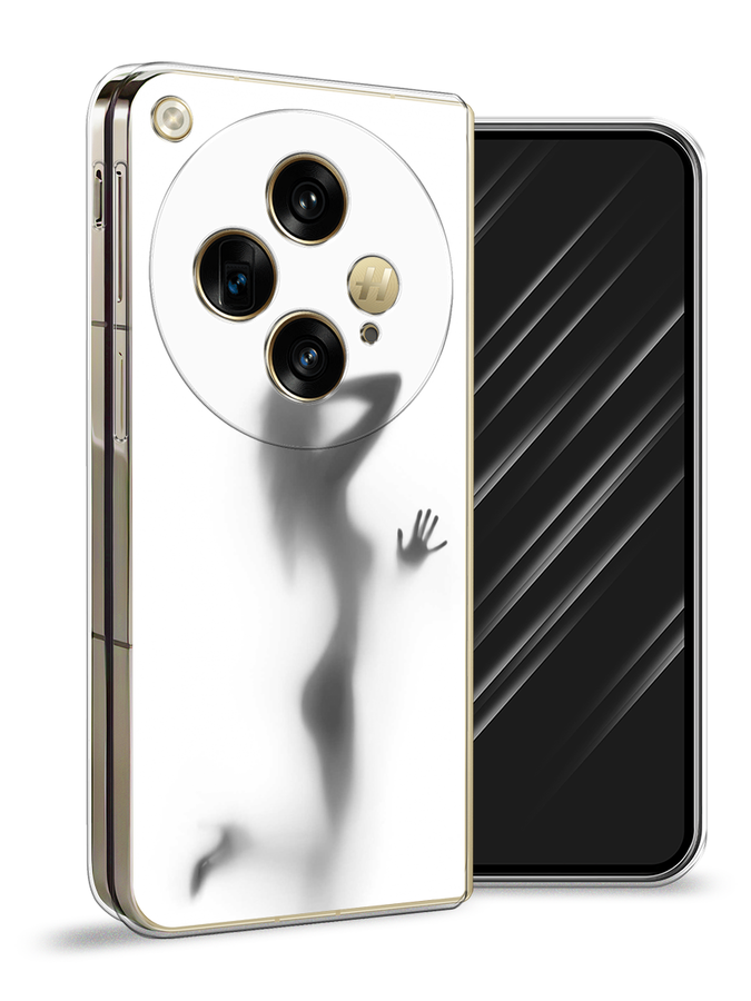 

Чехол Awog на Oppo Find N3 "Стекло в душе", Белый;серый;черный, 2515550-1